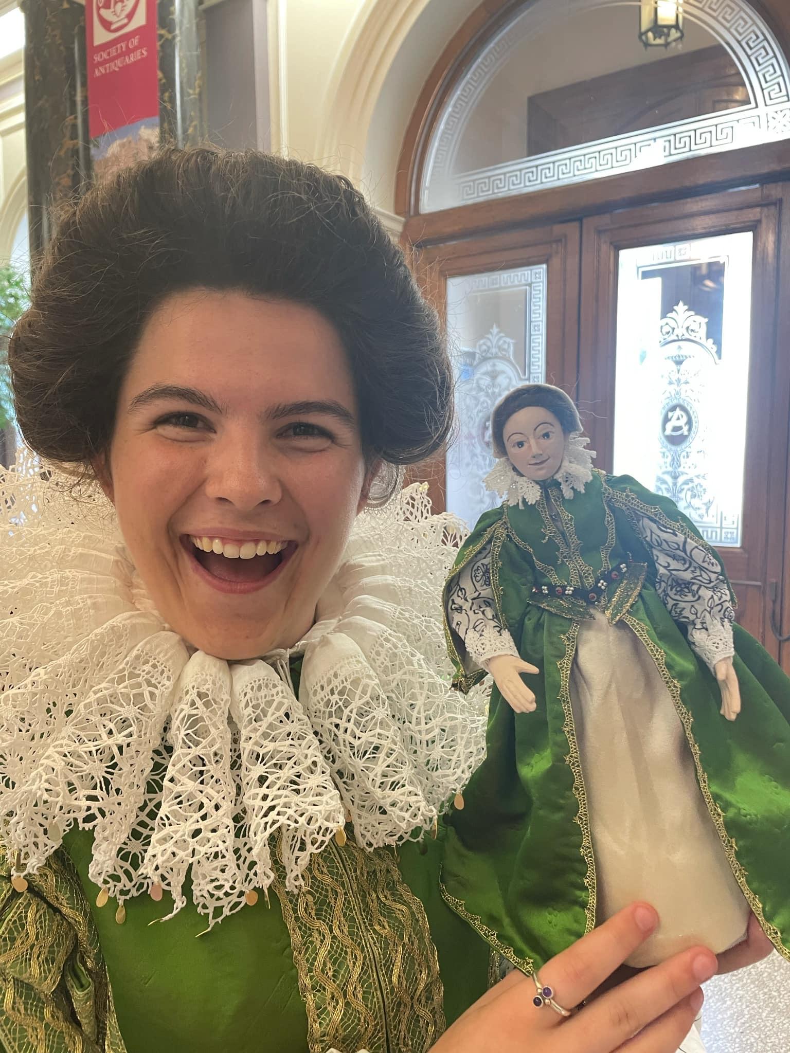 4 - Eloise & Greensleeves doll